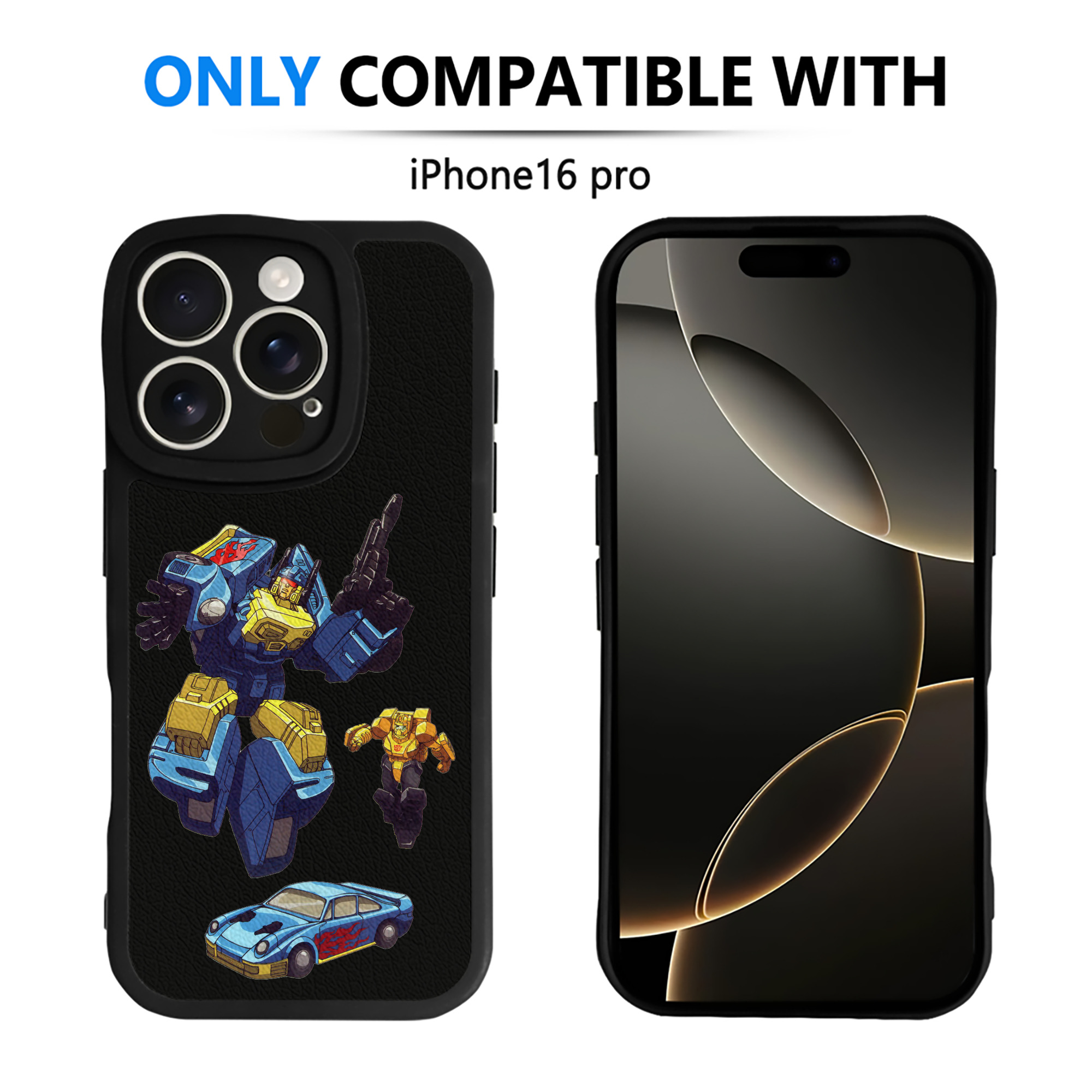 （画像用）  【iPhone 16シリーズ対応】シリコンスマホケース（レザー調） 材質：シリコン